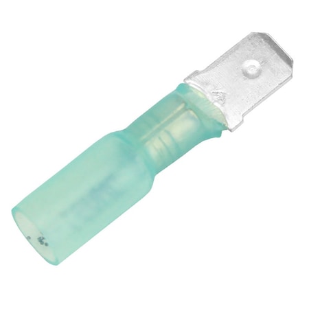 Pacer Group Pacer 16-14 AWG Heat Shrink Male Disconnect - 100 Pack TDE14-250M-100